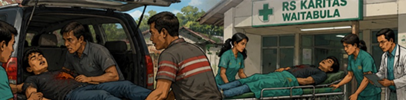 Mahasiswa tertembak