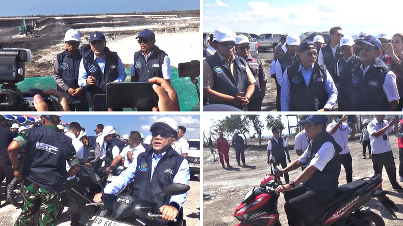Kunker tiga menteri ke Tambak Udang
