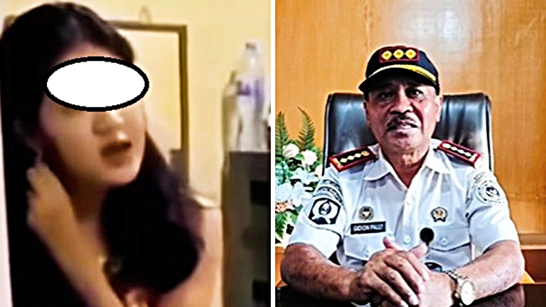 Tangkapan layar video viral