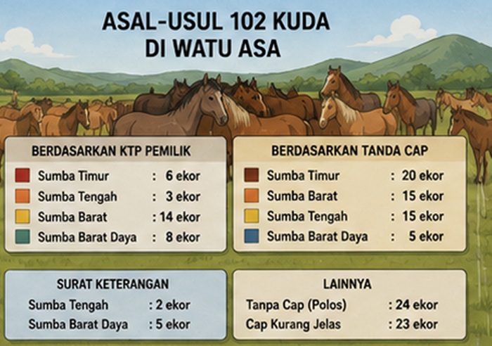 Kuda bermasalah