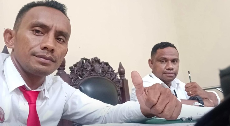 Adrianus Gabriel, SH dan Yeremias Salu, SH